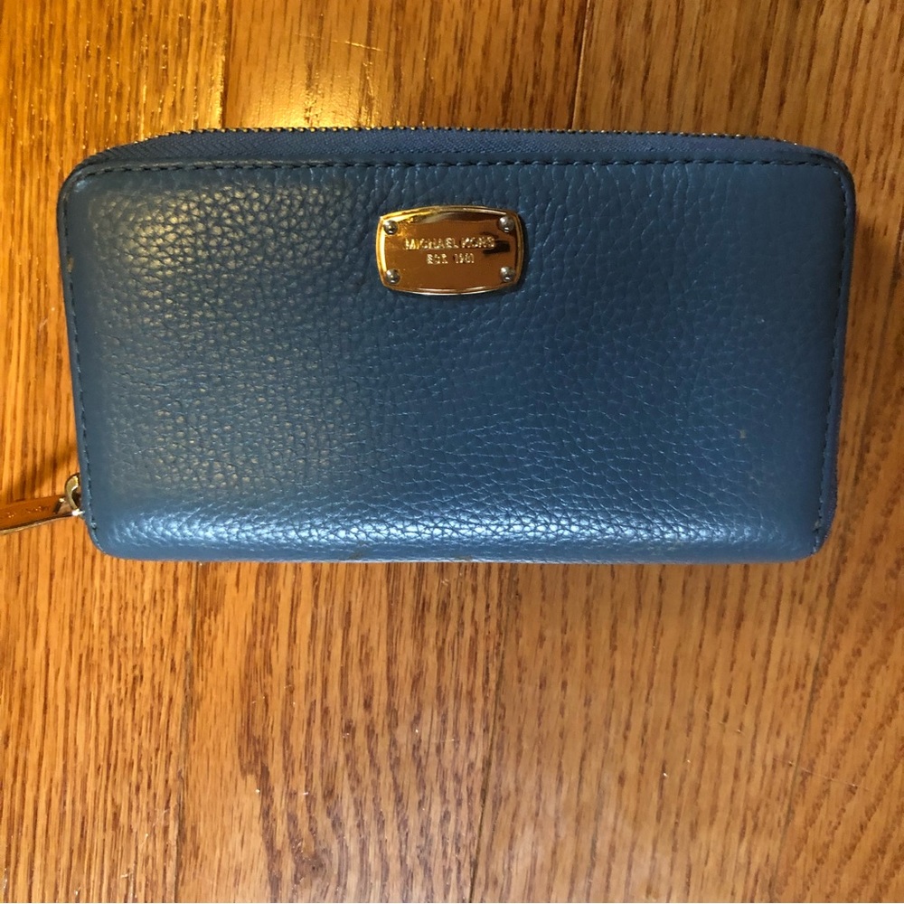 Michael Kors Blue Wallet
